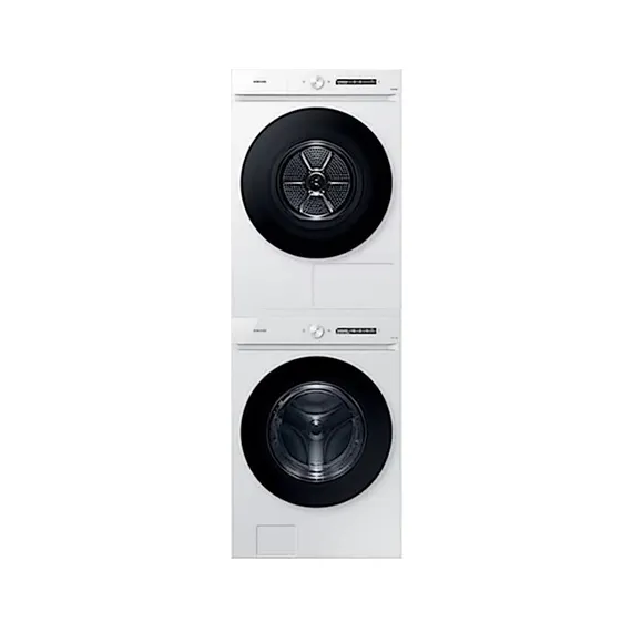 (2Q) 삼성 세탁기+건조기 세탁기 24kg+건조기 20kg 셋트 화이트 키트포함 (36) WF24CB8650BW2N