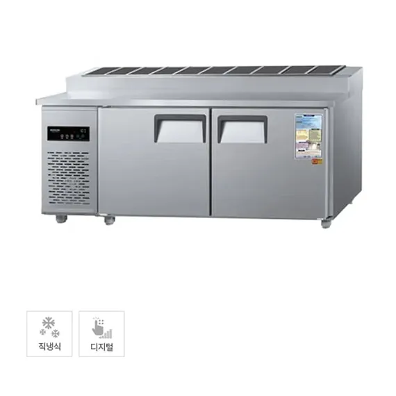 [그랜드우성] 직냉식 김밥 냉장고 475L (올스텐) (36) CWSM-180RBT_올스텐 (K)